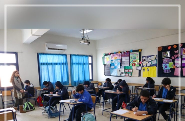 I.S.K | American Division | Pencils up! ISK students have put pencils to paper to participate in "Calligraphy Contest" to promote good penmanship and celebrate handwriting.