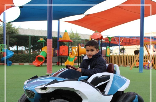 I.S.K | American Division | "Students having fun riding the cars" - KG 1A | 2022-2023