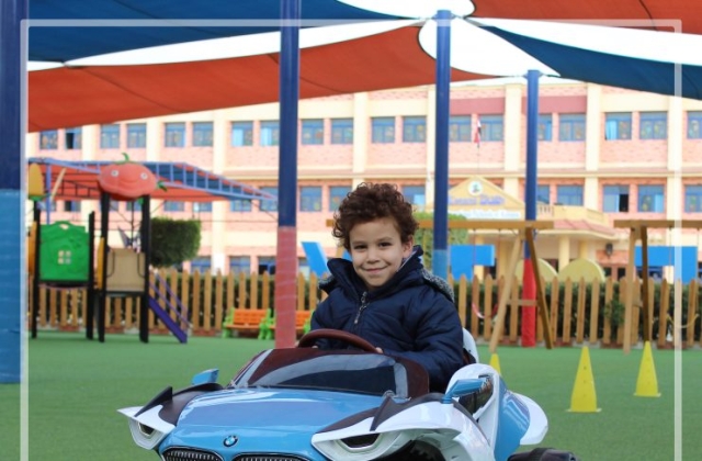 I.S.K | American Division | "Students having fun riding the cars" - KG 1A | 2022-2023