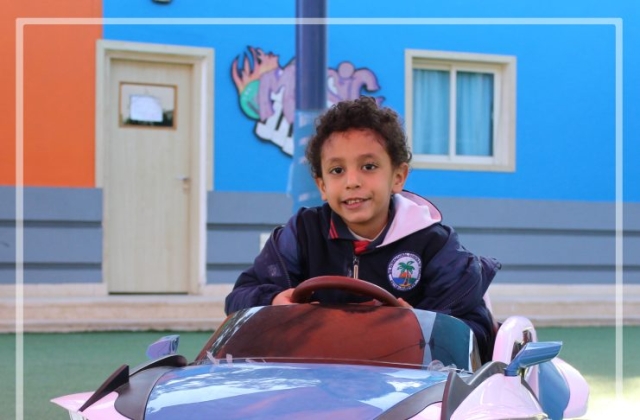 I.S.K | American Division | "Students having fun riding the cars" - KG 1A | 2022-2023