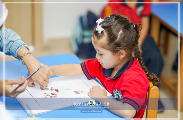 I.S.K American Division | Art Activity - KG 1B | 2024-2025