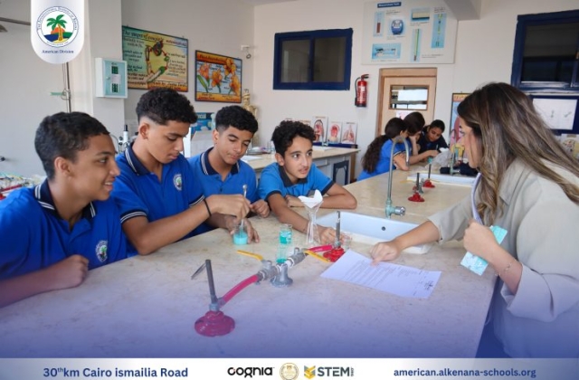 I.S.K American Division | Science Lab Activity – Grade 8A | 2024-2025