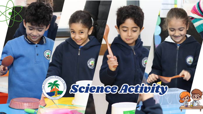 I.S.K American Division | Science Activity “Sound of Different Objects” – Grade 1 A&B | 2024-2025