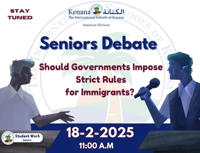 I.S.K American Division | Seniors Debate Invitation | 2024-2025