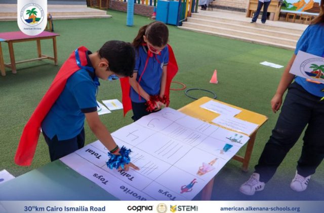 I.S.K-American Division | Math Activity – Grade 1A&B | 2024-2025