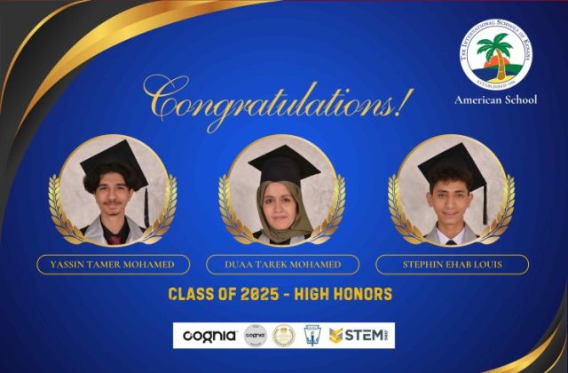 I.S.K American School | Honor Students | 2024-2025 I.S.K American School | Honor Students | 2024-2025