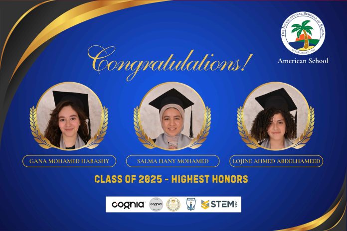 I.S.K American School | Honor Students | 2024-2025