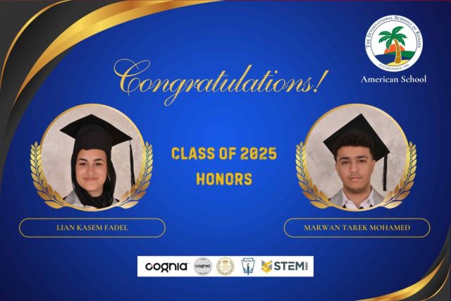 I.S.K American School | Honor Students | 2024-2025