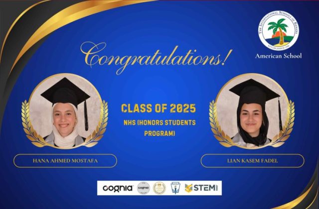 I.S.K American School | Honor Students | 2024-2025 I.S.K American School | Honor Students | 2024-2025