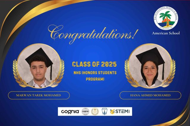 I.S.K American School | Honor Students | 2024-2025