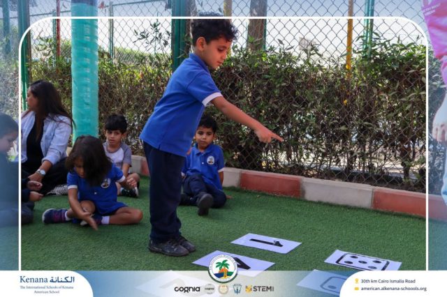 I.S.K. American School | Math Activity ( Count , Think , Match) – KG 1A | 2025-2026