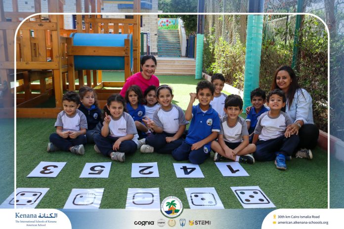 I.S.K. American School | Math Activity (Count , Think , Match) – KG 1A | 2025-2026