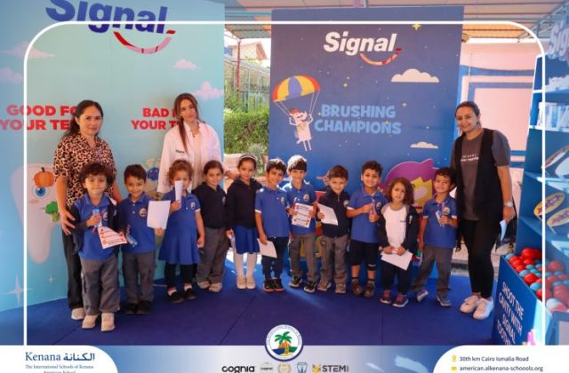 I.S.K American School | Teaching Healthy Habits Early! Our Signal 2 Toothpaste Campaign reminded students How simple daily brushing can make a big difference for their health | Pre-K, Gr. 1, 2 & 3 | 2025-2026