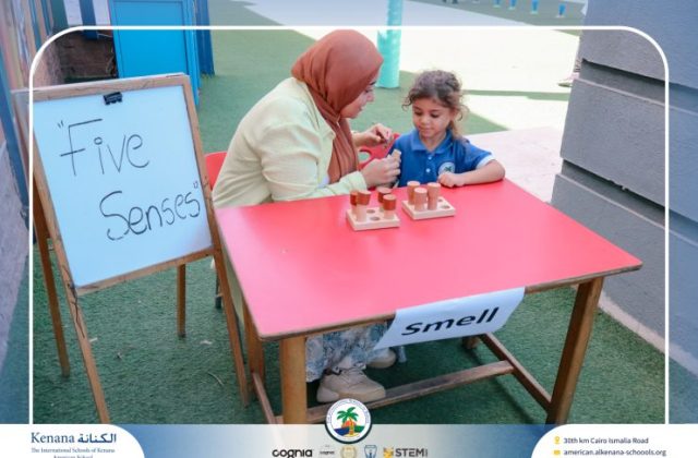 I.S.K. American School | English Activity (Five Senses) – Pre-K | 2025-2026