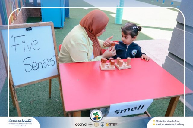 I.S.K. American School | English Activity (Five Senses) – Pre-K | 2025-2026