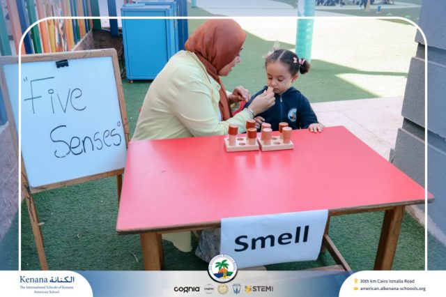 I.S.K. American School | English Activity (Five Senses) – Pre-K | 2025-2026
