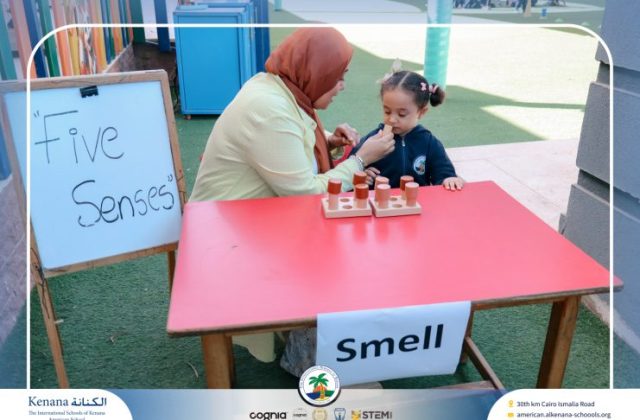 I.S.K. American School | English Activity (Five Senses) – Pre-K | 2025-2026