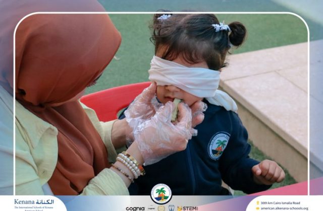 I.S.K. American School | English Activity (Five Senses) – Pre-K | 2025-2026