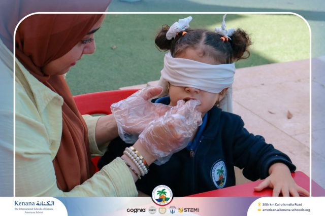 I.S.K. American School | English Activity (Five Senses) – Pre-K | 2025-2026