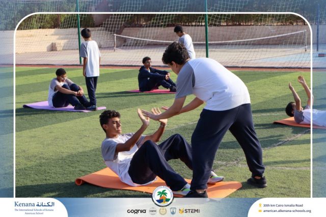 I.S.K American School | P.E Activity – Fitness & Basketball – Grade 8A | 2025-2026