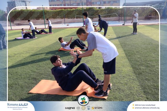 I.S.K American School | P.E Activity – Fitness & Basketball – Grade 8A | 2025-2026