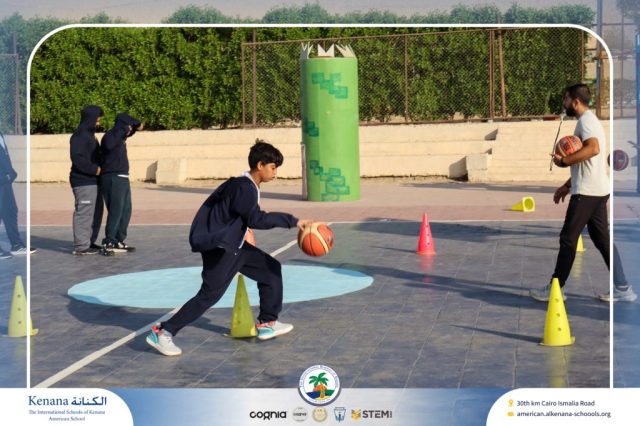 I.S.K American School | P.E Activity – Fitness & Basketball – Grade 8A | 2025-2026