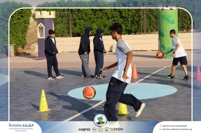 I.S.K American School | P.E Activity – Fitness & Basketball – Grade 8A | 2025-2026