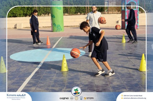 I.S.K American School | P.E Activity – Fitness & Basketball – Grade 8A | 2025-2026
