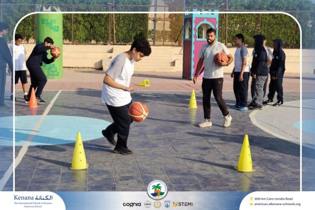 I.S.K American School | P.E Activity – Fitness & Basketball – Grade 8A | 2025-2026