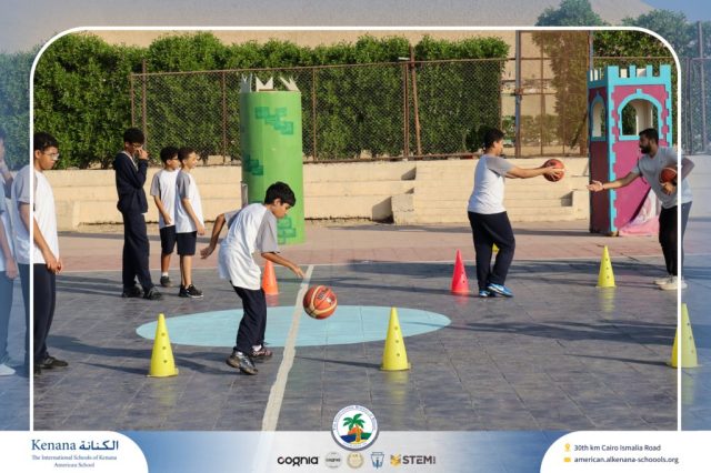 I.S.K American School | P.E Activity – Fitness & Basketball – Grade 8A | 2025-2026
