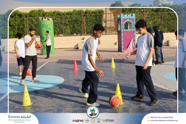I.S.K American School | P.E Activity – Fitness & Basketball – Grade 8A | 2025-2026