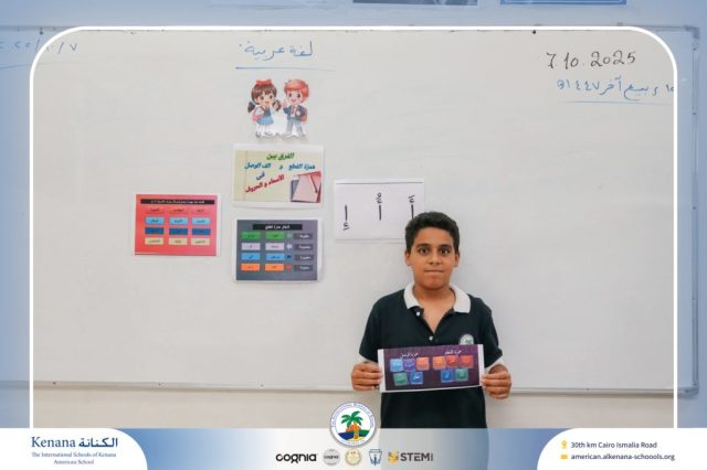 I.S.K. American School | Arabic Activity – Grade 5B | 2025-2026