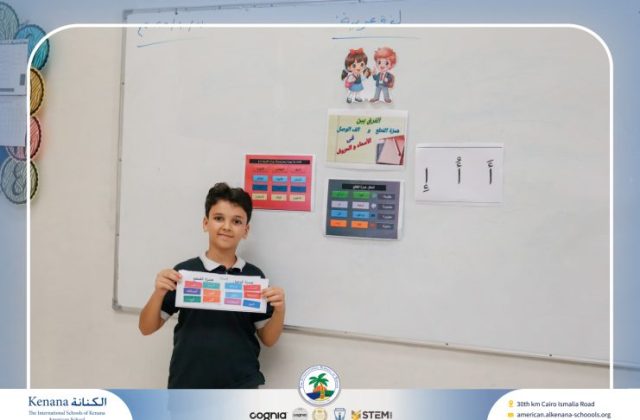 I.S.K. American School | Arabic Activity – Grade 5B | 2025-2026