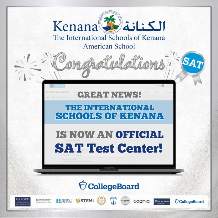 🎉 Big News from ISK! 🎓We’re beyond excited to share that The International Schools of Kenana (ISK) is now an official SAT Test Center! 🌟