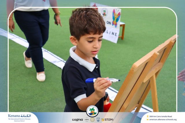 I.S.K. American School | Math Activity –Addition using Number Line - Grade 1 A, B | 2025-2026