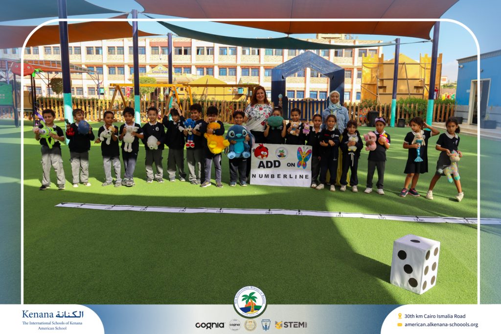 I.S.K. American School | Math Activity –Addition using Number Line - Grade 1 A, B | 2025-2026