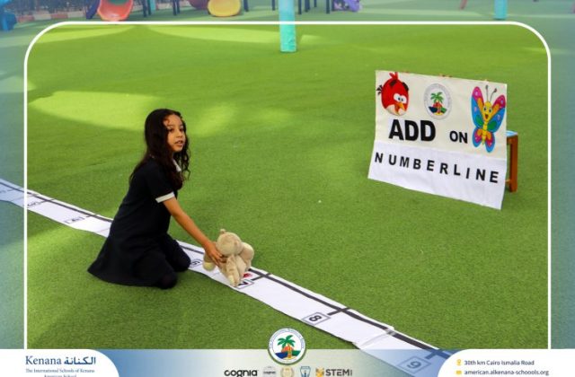 I.S.K. American School | Math Activity –Addition using Number Line - Grade 1 A, B | 2025-2026