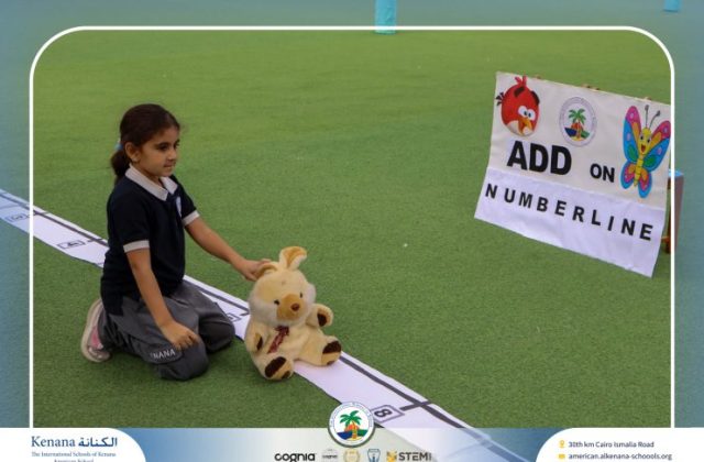 I.S.K. American School | Math Activity –Addition using Number Line - Grade 1 A, B | 2025-2026
