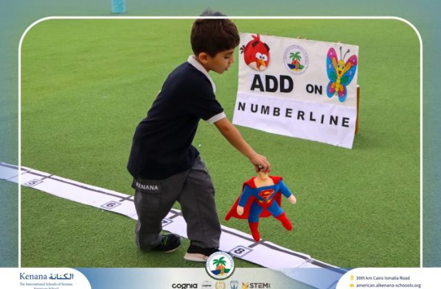 I.S.K. American School | Math Activity –Addition using Number Line - Grade 1 A, B | 2025-2026