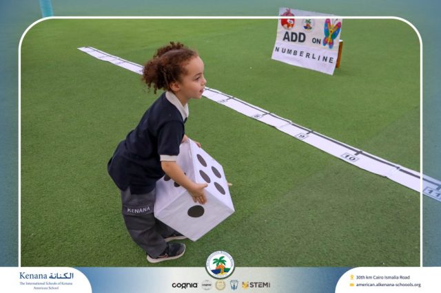 I.S.K. American School | Math Activity –Addition using Number Line - Grade 1 A, B | 2025-2026