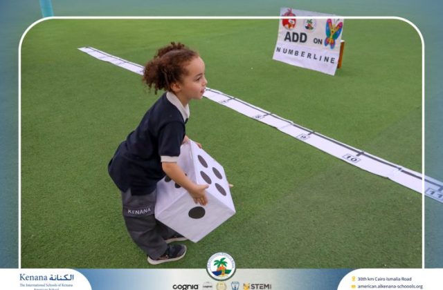 I.S.K. American School | Math Activity –Addition using Number Line - Grade 1 A, B | 2025-2026