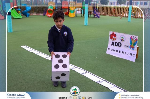 I.S.K. American School | Math Activity –Addition using Number Line - Grade 1 A, B | 2025-2026