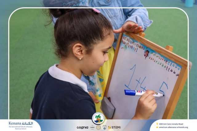 I.S.K. American School | Math Activity –Addition using Number Line - Grade 1 A, B | 2025-2026