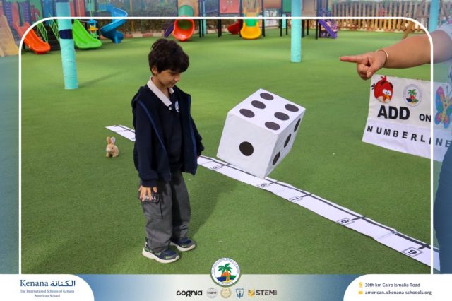 I.S.K. American School | Math Activity –Addition using Number Line - Grade 1 A, B | 2025-2026