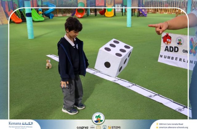 I.S.K. American School | Math Activity –Addition using Number Line - Grade 1 A, B | 2025-2026