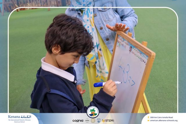 I.S.K. American School | Math Activity –Addition using Number Line - Grade 1 A, B | 2025-2026