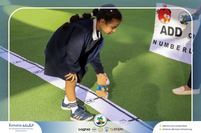 I.S.K. American School | Math Activity –Addition using Number Line - Grade 1 A, B | 2025-2026