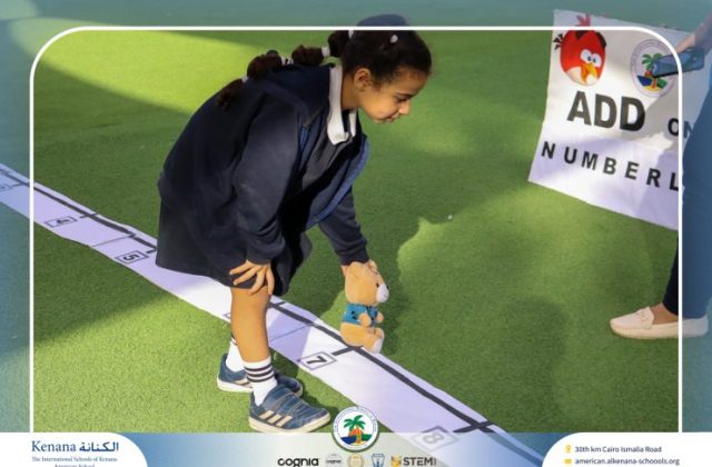 I.S.K. American School | Math Activity –Addition using Number Line - Grade 1 A, B | 2025-2026
