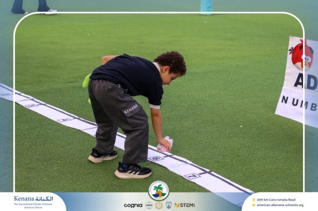 I.S.K. American School | Math Activity –Addition using Number Line - Grade 1 A, B | 2025-2026