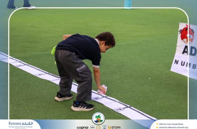 I.S.K. American School | Math Activity –Addition using Number Line - Grade 1 A, B | 2025-2026